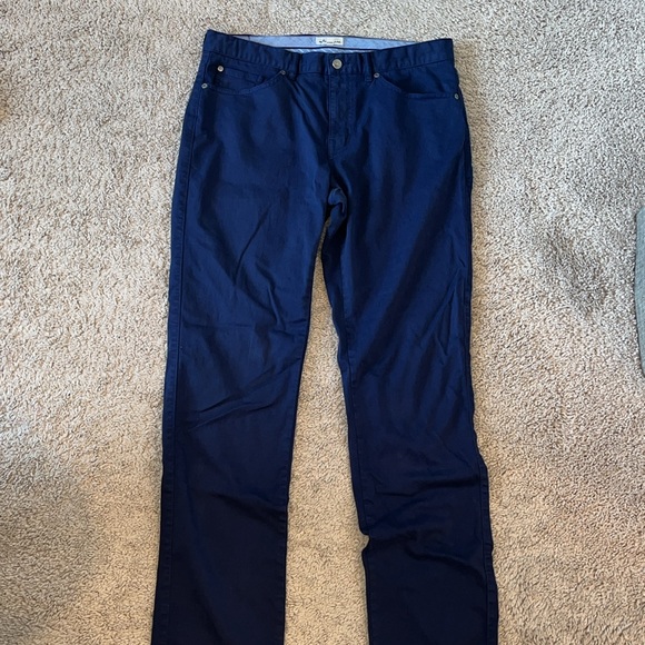 Peter Millar Ultimate Sateen 5- Pocket Pant Style #MF20B39 - Picture 5 of 7